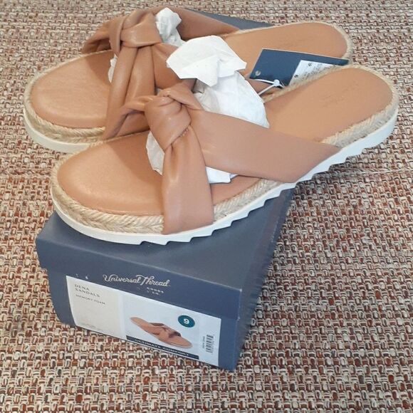 New Universal Thread Women's Dena Sandals Size 9 New In Box - Picture 1 of 8